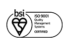 As a BSI Member we have achieved ISO9001 for over 10 years.