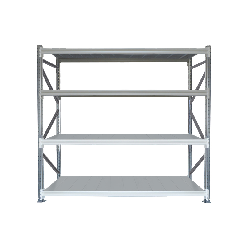 Storage 600mm & 460mm Deep 5 Bays Of Dexion Clip Shelving Pallet Racking 